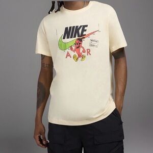 Nike Men’s Sportswear Sole Food T-Shirt Yellow Big & Tall XL XLT 2XLT Cotton New